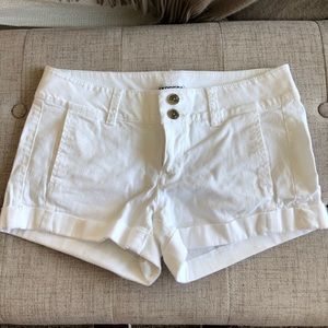 White Express Shorts
